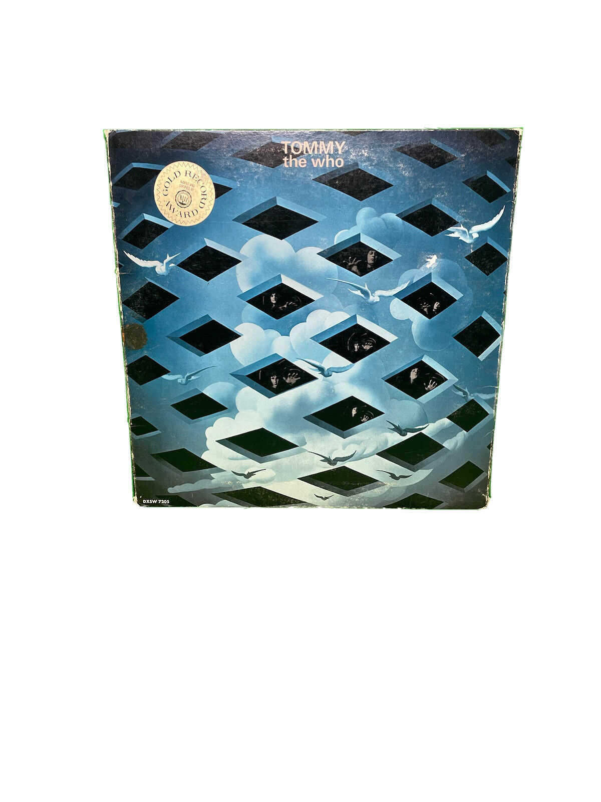Lp THE WHO - TOMMY 2 LP EX VINYLS Original Decca DXSW 7205 G+ G+ Gold Record Award